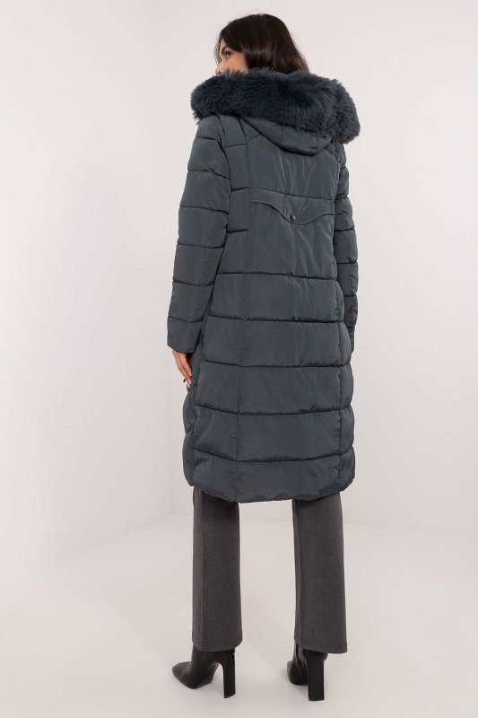 Women’s Long Quilted Down Jacket - ShalayeFashion