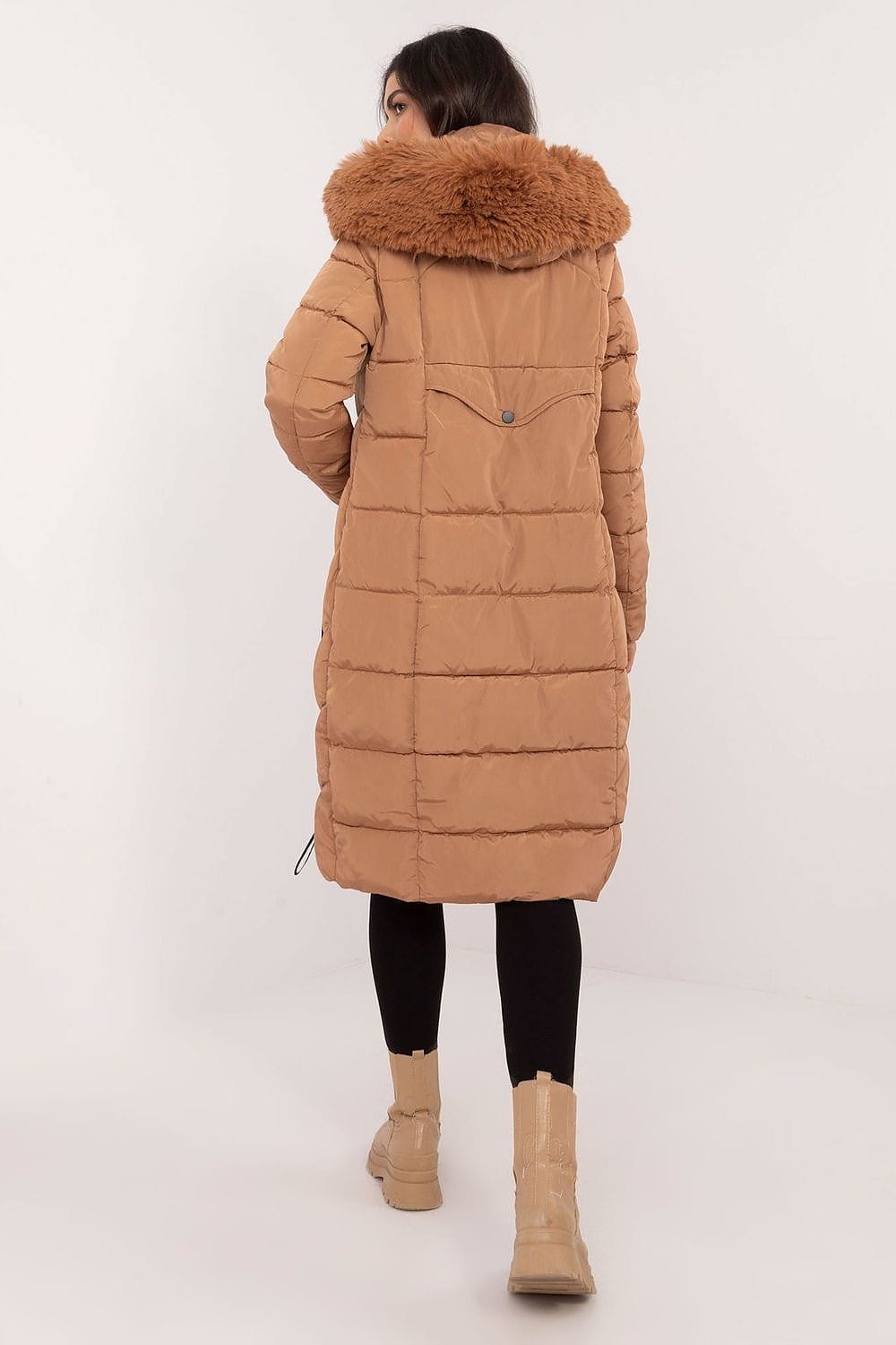 Women’s Long Quilted Down Jacket - ShalayeFashion