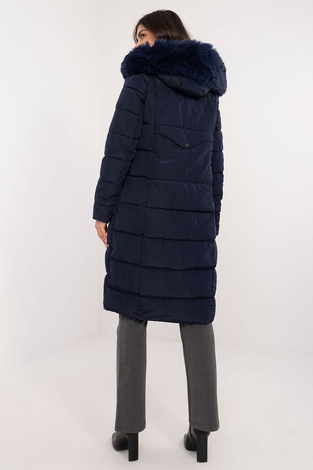 Women’s Long Quilted Down Jacket - ShalayeFashion