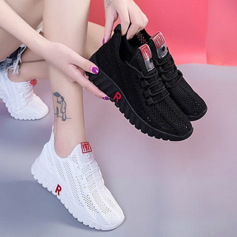 Women’s Mesh Lightweight Sneakers - ShalayeFashion
