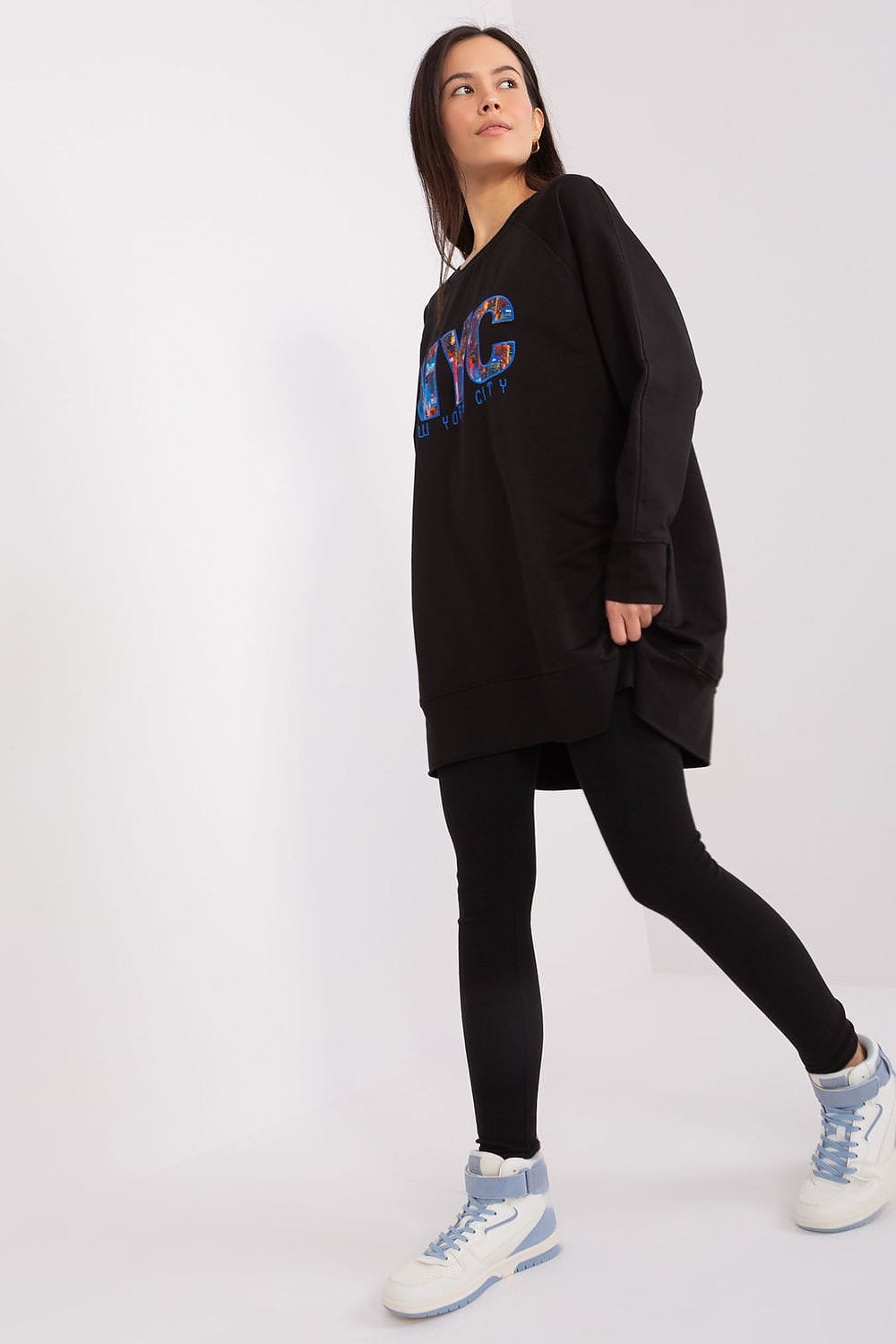 Women’s Printed Sweatshirt Leggings Set - ShalayeFashion