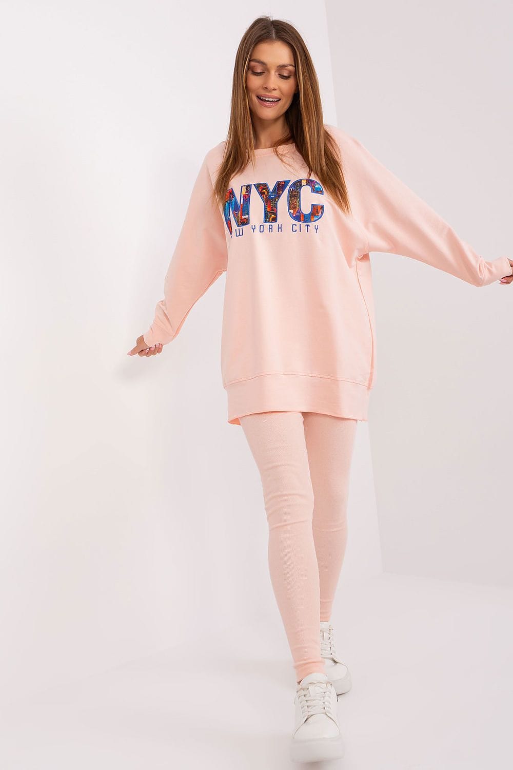 Women’s Printed Sweatshirt Leggings Set - ShalayeFashion