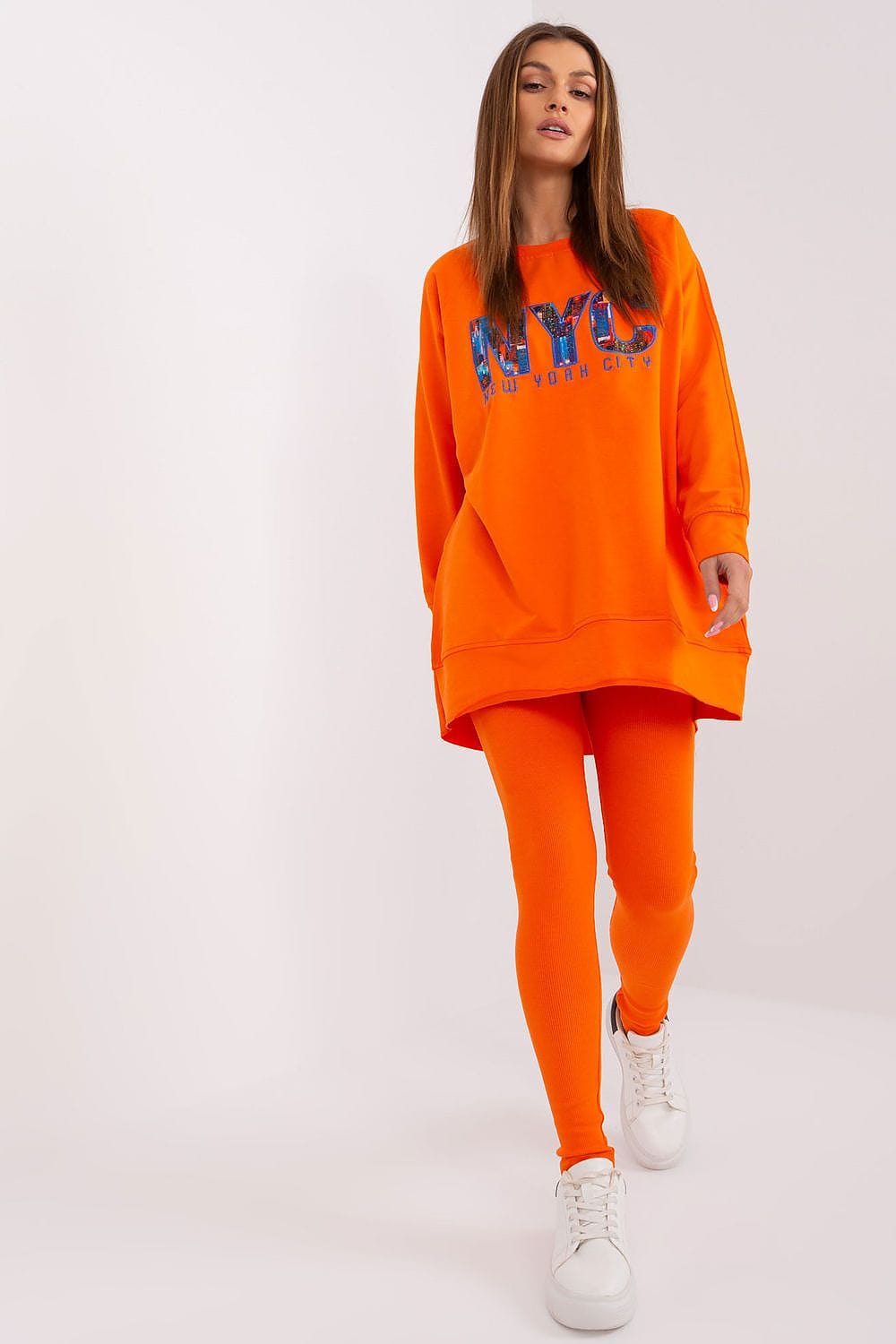 Women’s Printed Sweatshirt Leggings Set - ShalayeFashion