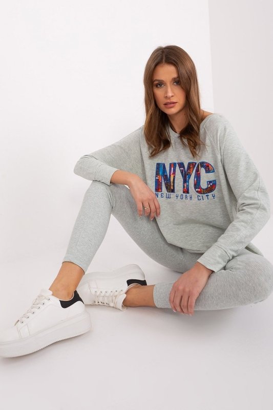 Women’s Printed Sweatshirt Leggings Set - ShalayeFashion