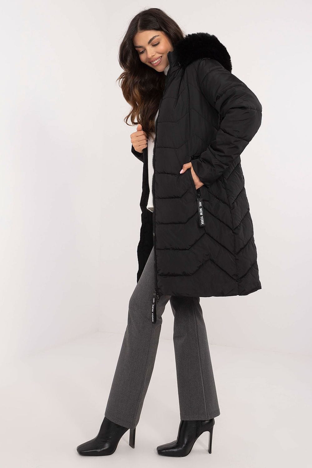 Women’s Quilted Urban Down Jacket - ShalayeFashion
