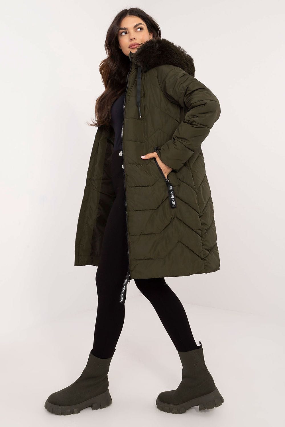Women’s Quilted Urban Down Jacket - ShalayeFashion