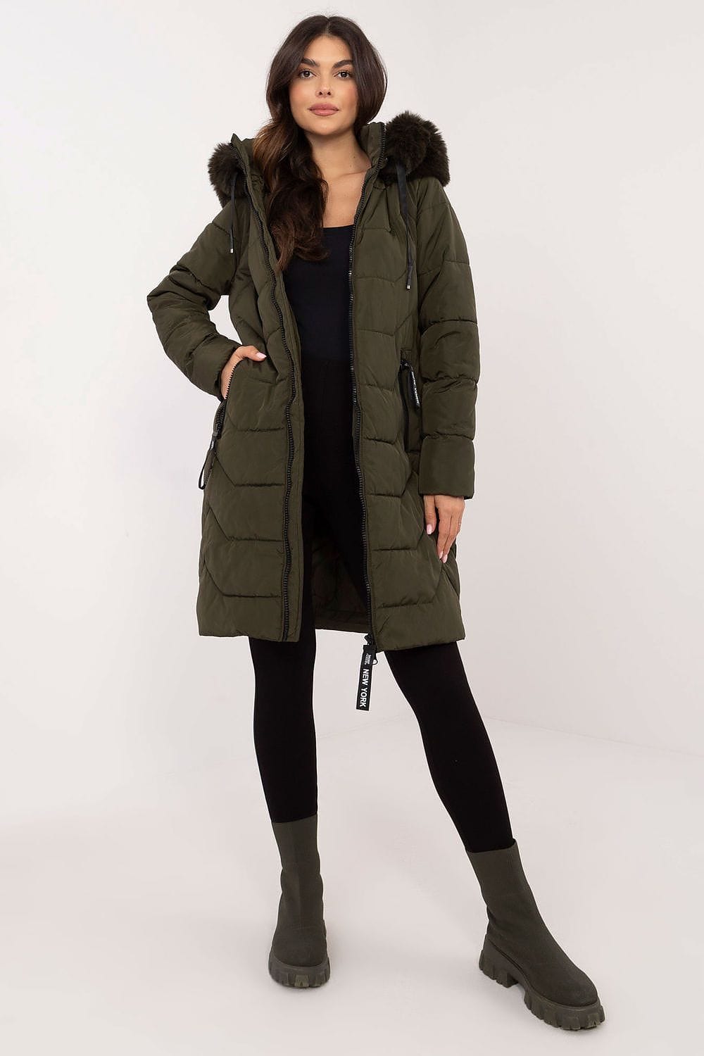 Women’s Quilted Urban Down Jacket - ShalayeFashion