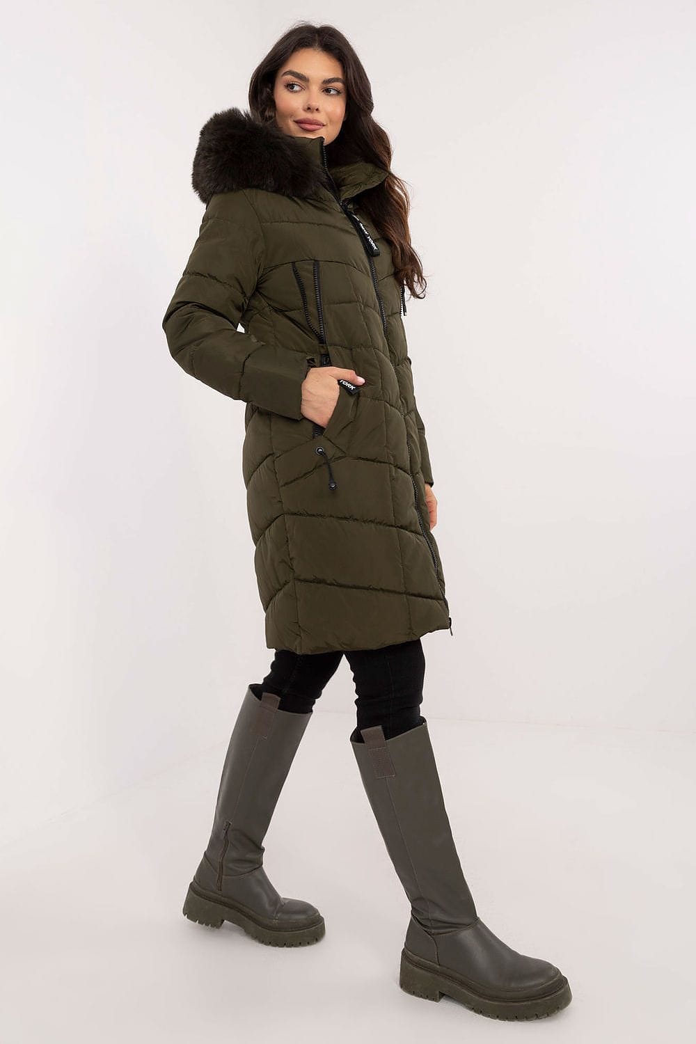 Women’s Quilted Winter Down Jacket - ShalayeFashion