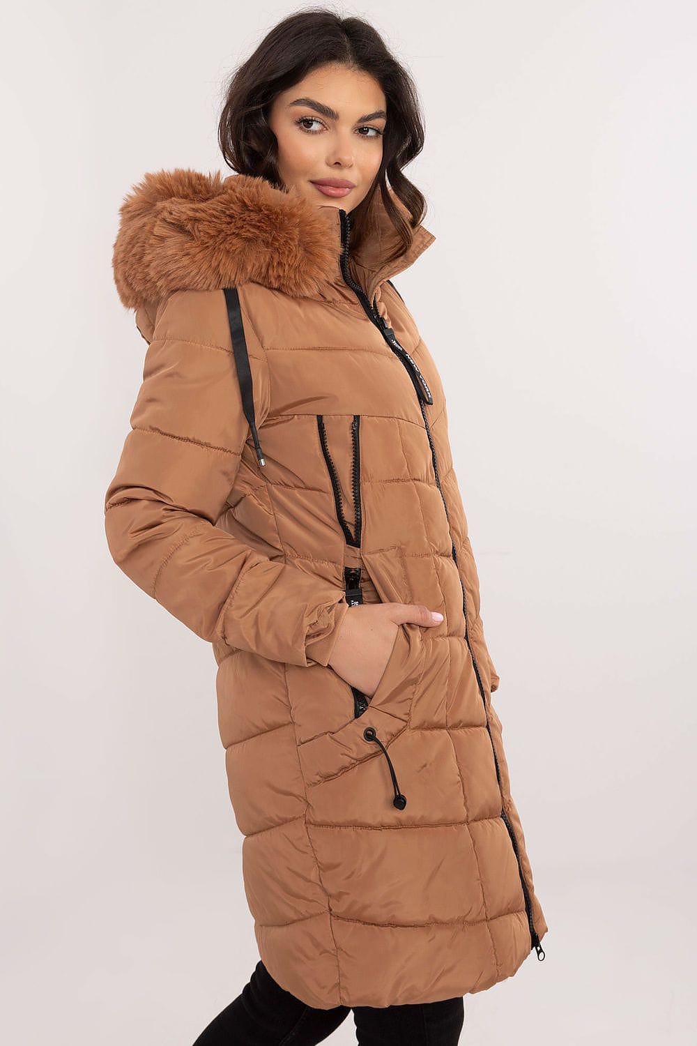 Women’s Quilted Winter Down Jacket - ShalayeFashion
