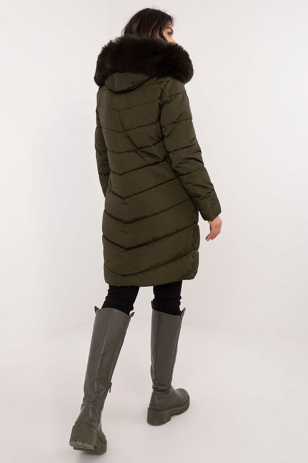 Women’s Quilted Winter Down Jacket - ShalayeFashion