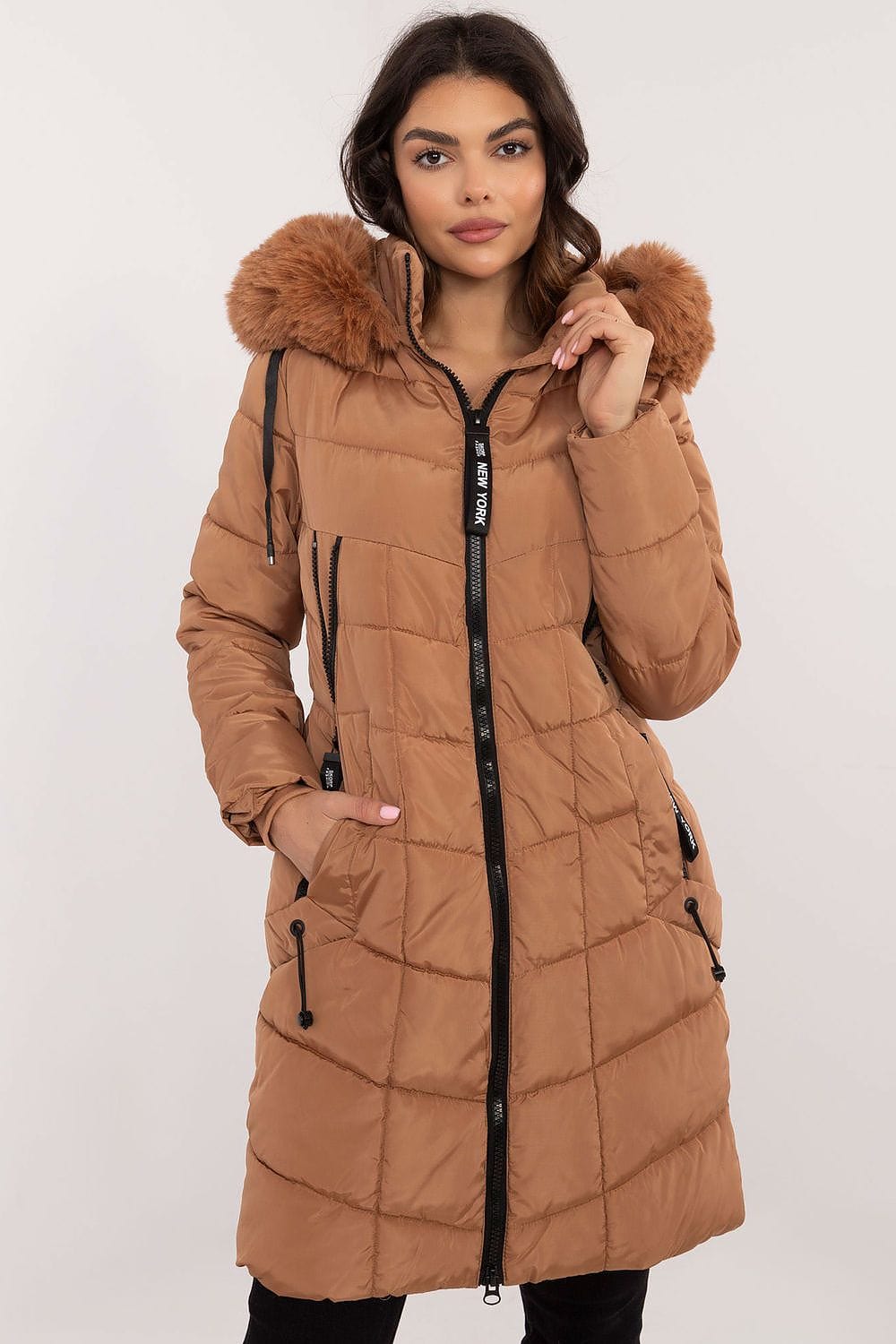 Women’s Quilted Winter Down Jacket - ShalayeFashion