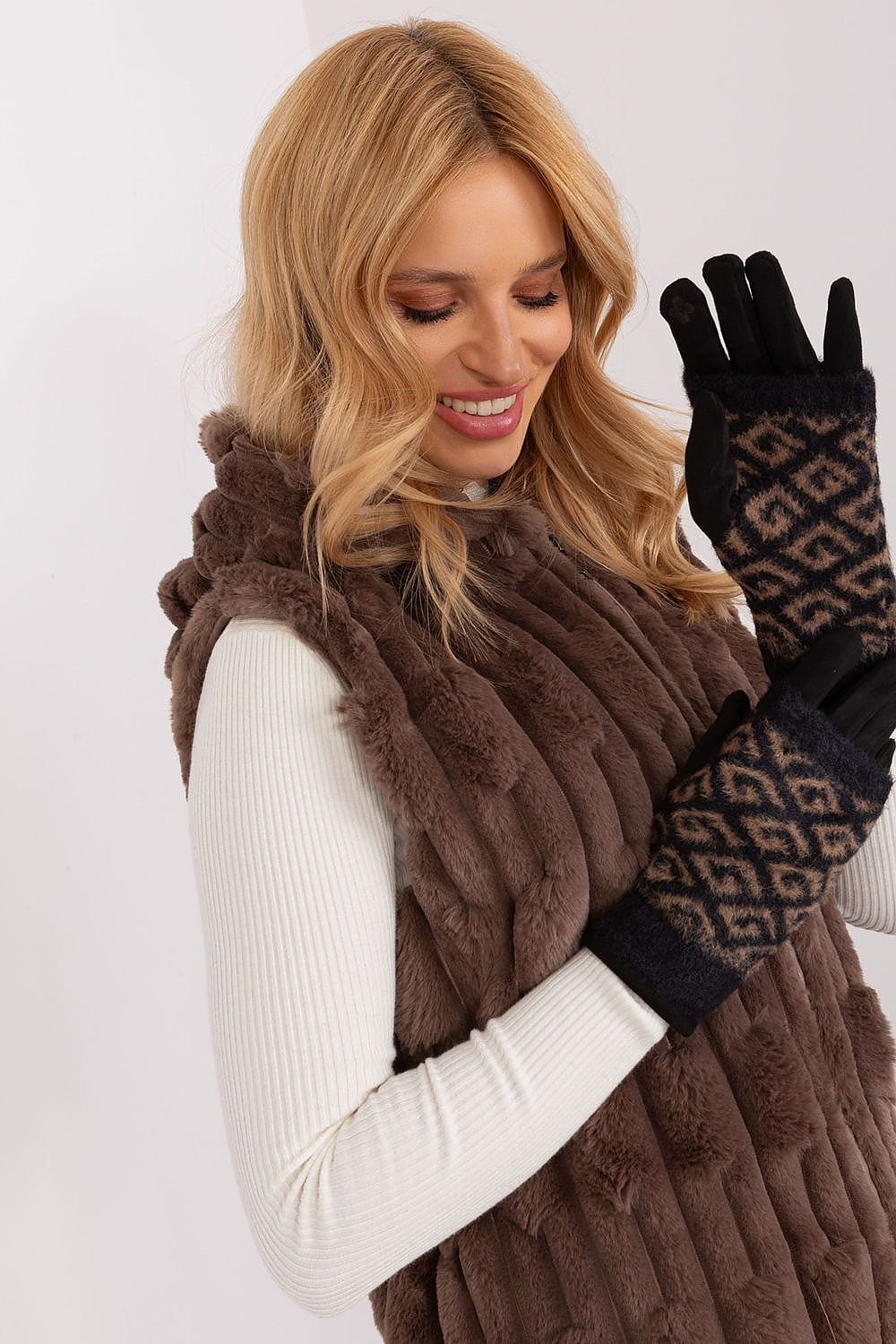 Women's Removable Insulation Touchscreen Gloves - ShalayeFashion