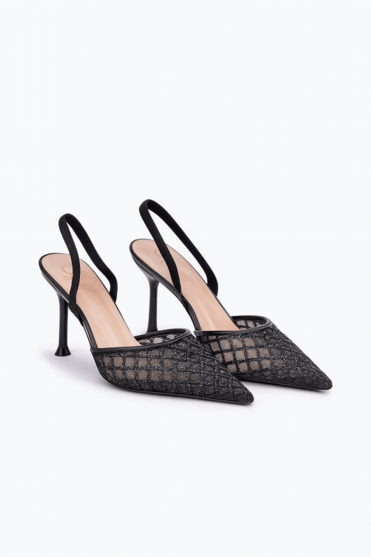 Women's Sequin High Heels Glittering - ShalayeFashion