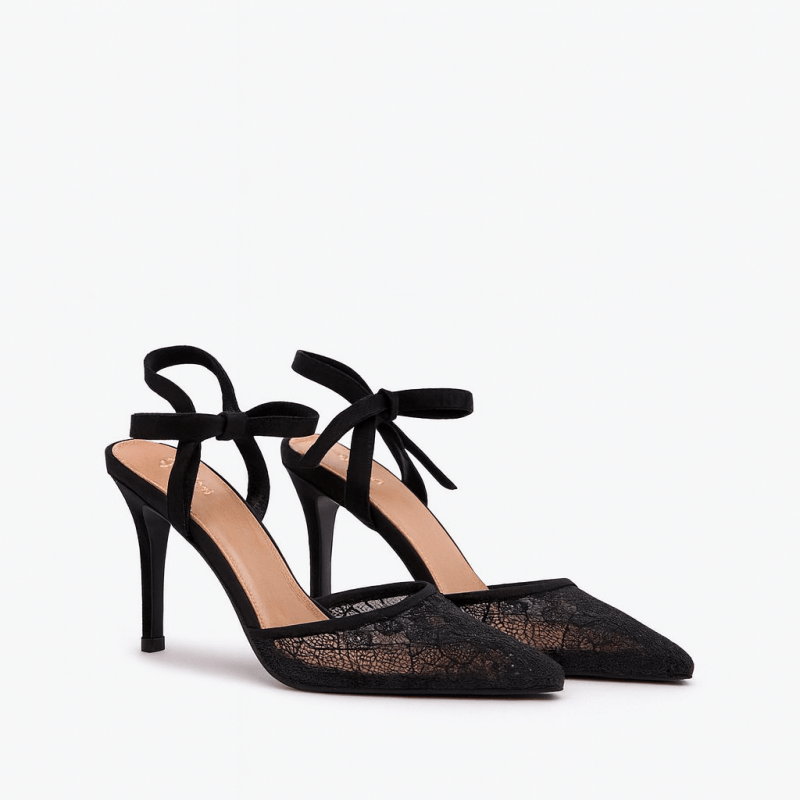Women's Shiny High Heels Adjustable - ShalayeFashion