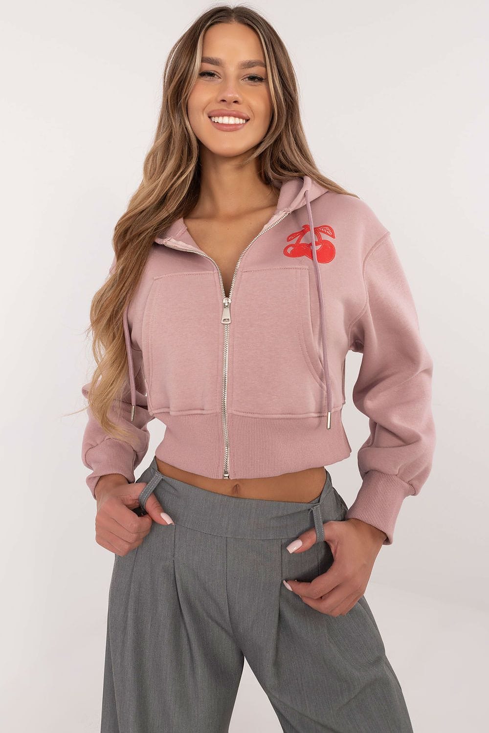 Women’s Short Hooded Casual Sweatshirt - ShalayeFashion