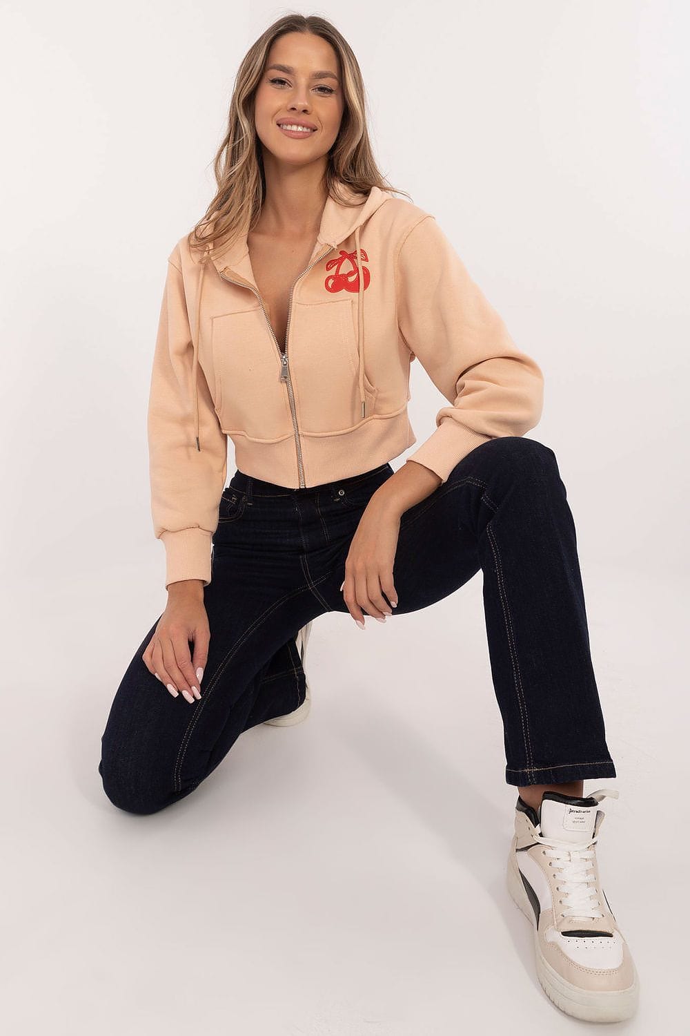 Women’s Short Hooded Casual Sweatshirt - ShalayeFashion