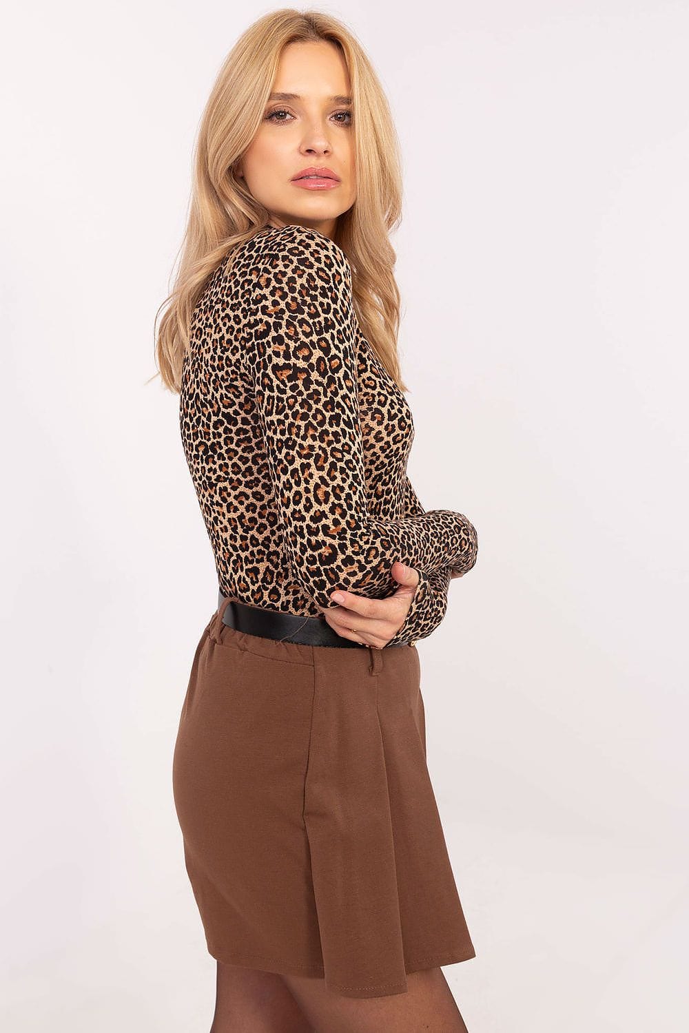 Women’s Stylish Animal Print Blouse - ShalayeFashion