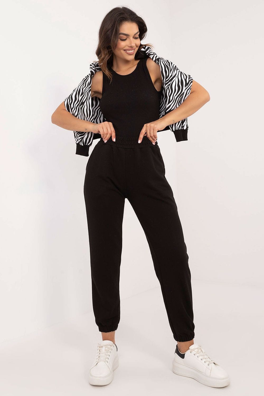 Women’s Three Piece Animal Print Set - ShalayeFashion