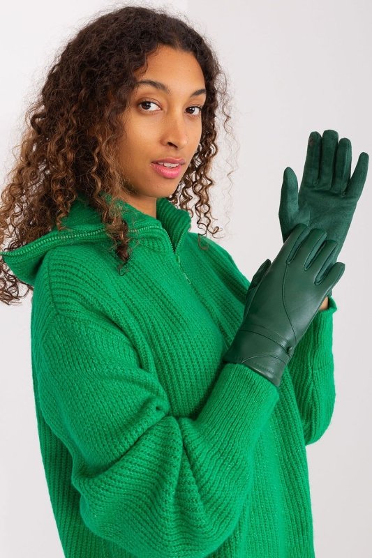 Women's Touchscreen Gloves Decorative Straps - ShalayeFashion