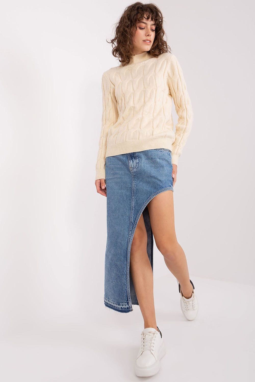 Women's Turtleneck Sweater Casual - ShalayeFashion