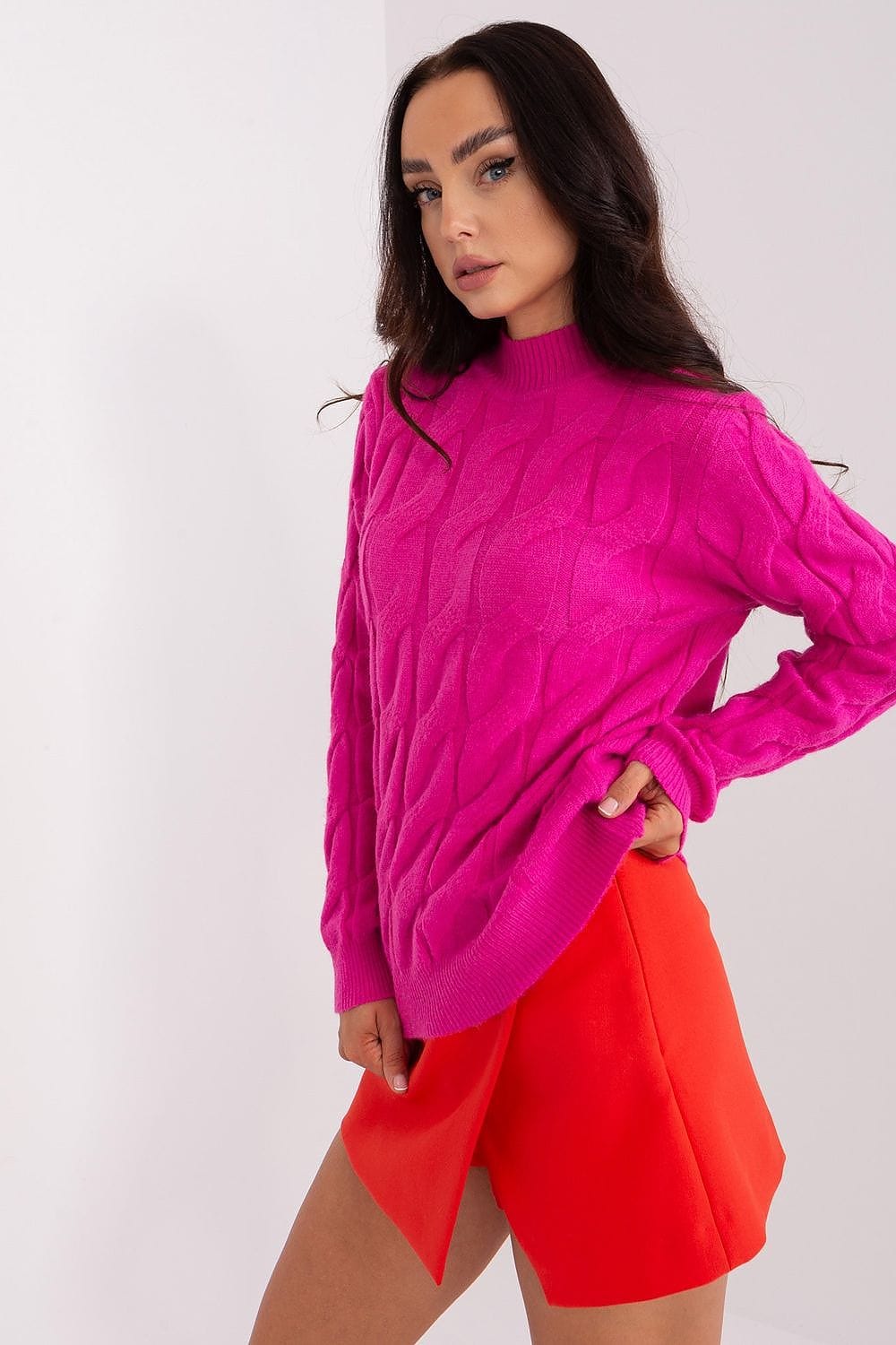Women's Turtleneck Sweater Casual - ShalayeFashion