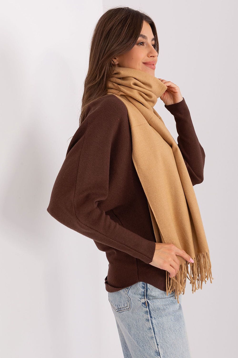 Women's Warm Long Scarf Tassels 196cm - ShalayeFashion