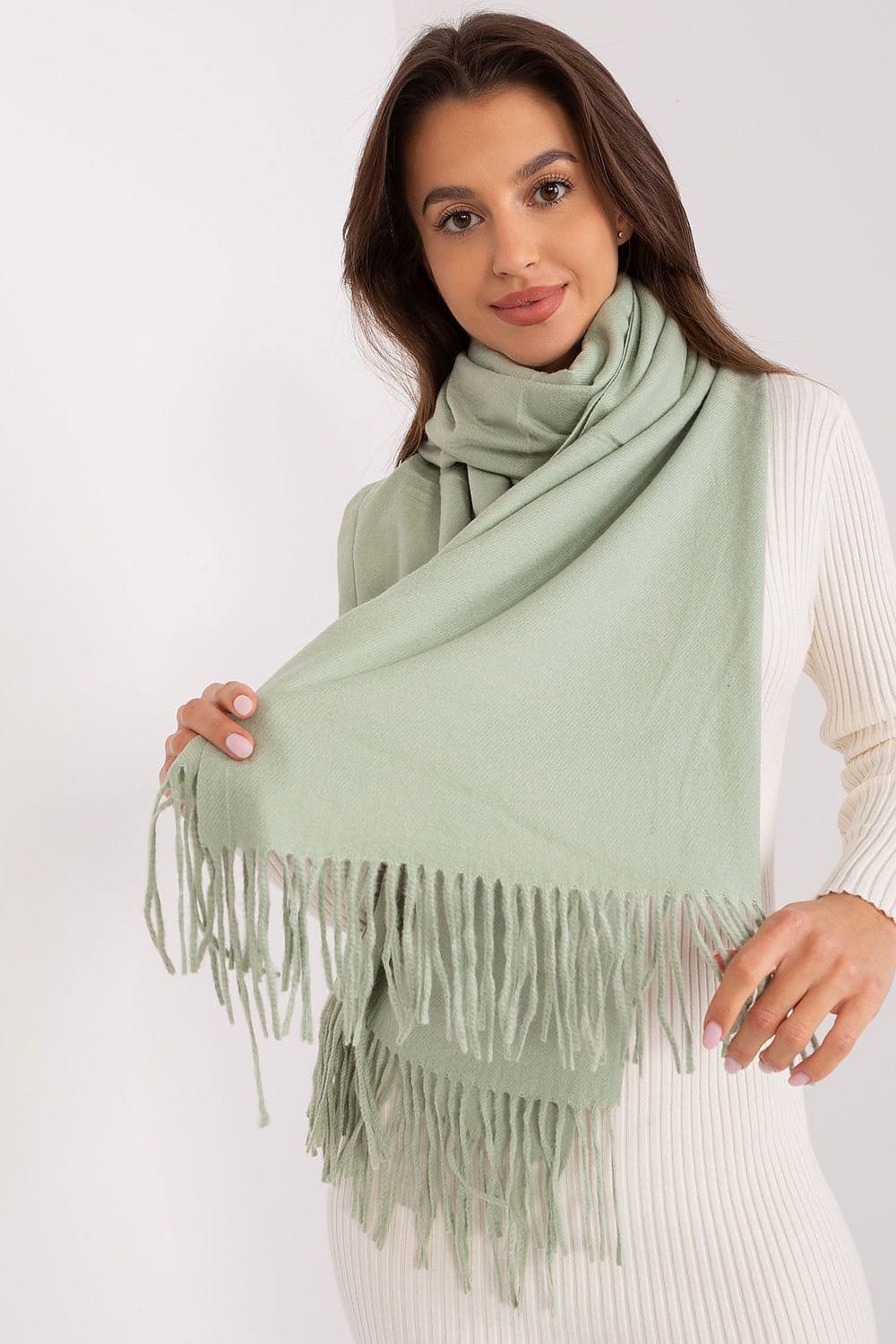 Women's Warm Long Scarf Tassels 196cm - ShalayeFashion