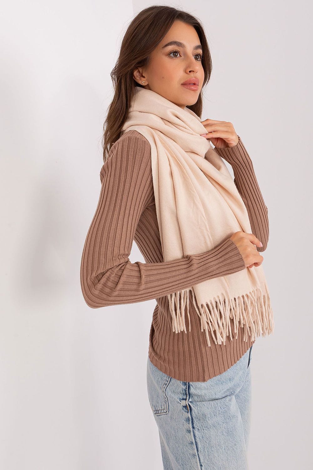 Women's Warm Long Scarf Tassels 196cm - ShalayeFashion