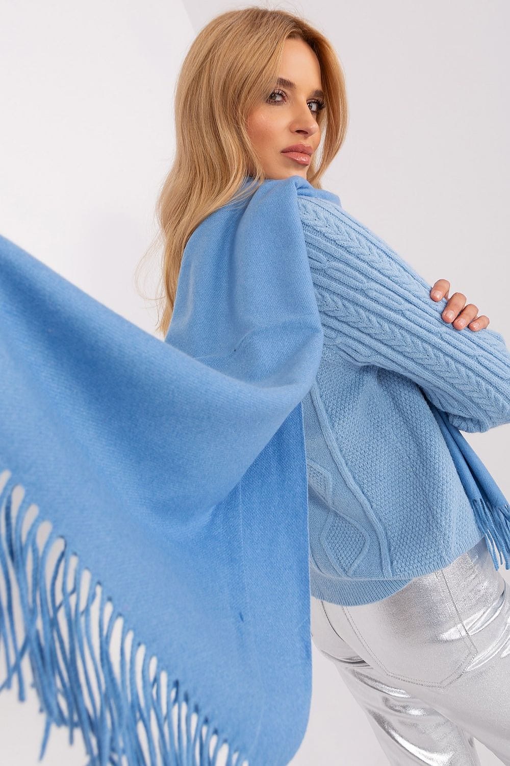 Women's Warm Long Scarf Tassels 196cm - ShalayeFashion