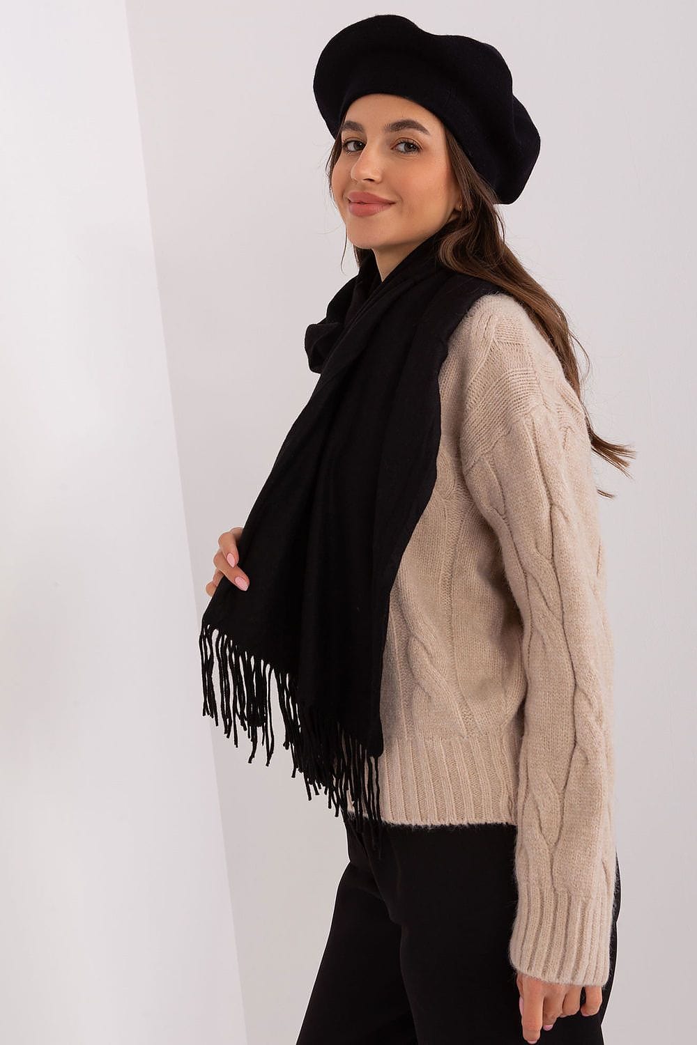 Women's Warm Long Scarf Tassels 196cm - ShalayeFashion