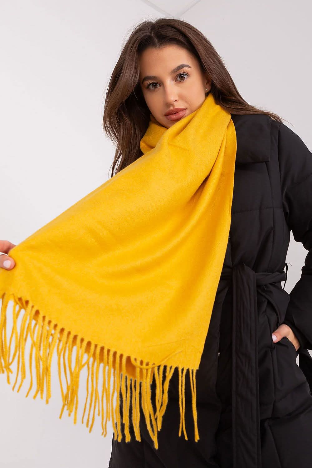 Women's Warm Long Scarf Tassels 196cm - ShalayeFashion