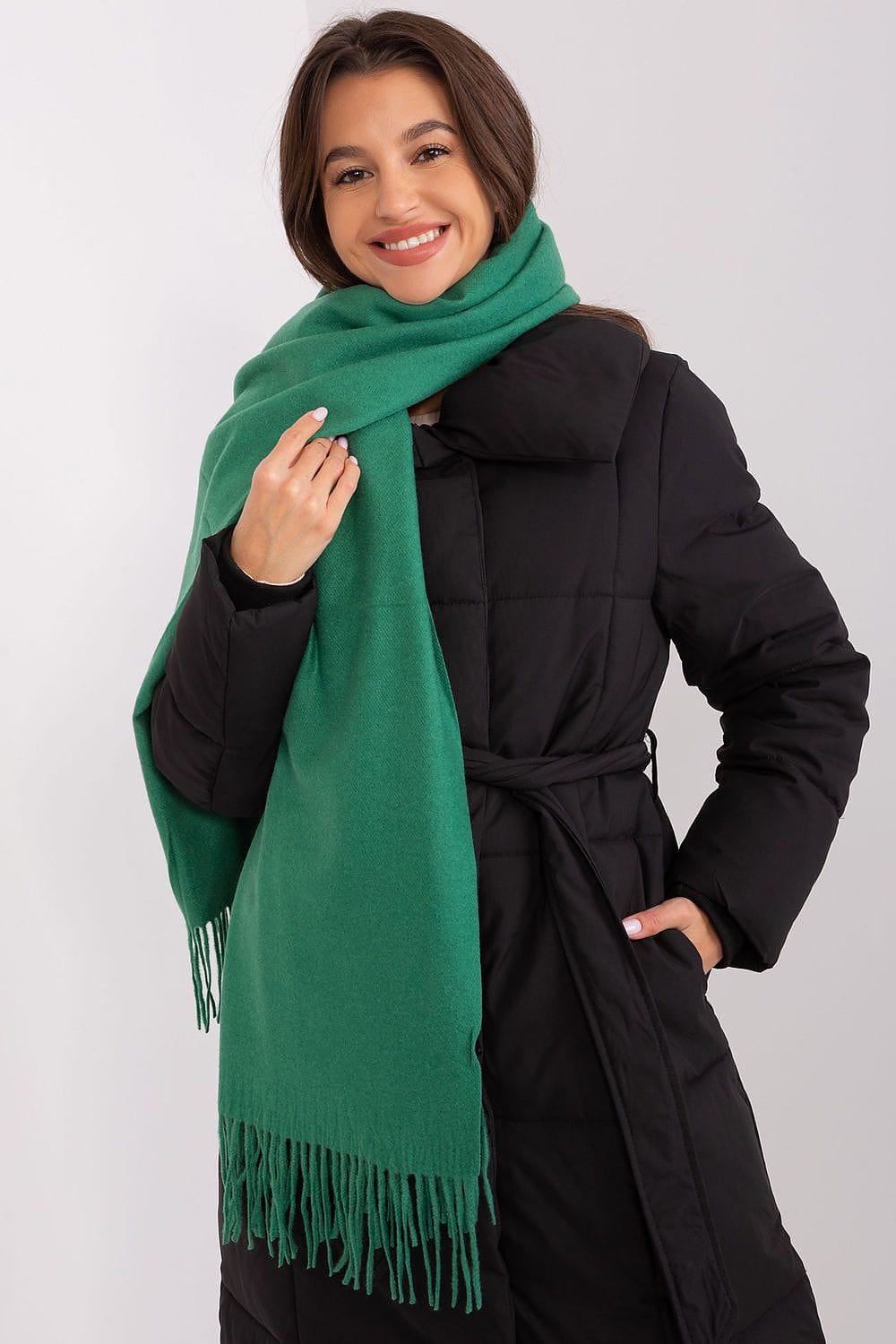 Women's Warm Long Scarf Tassels 196cm - ShalayeFashion
