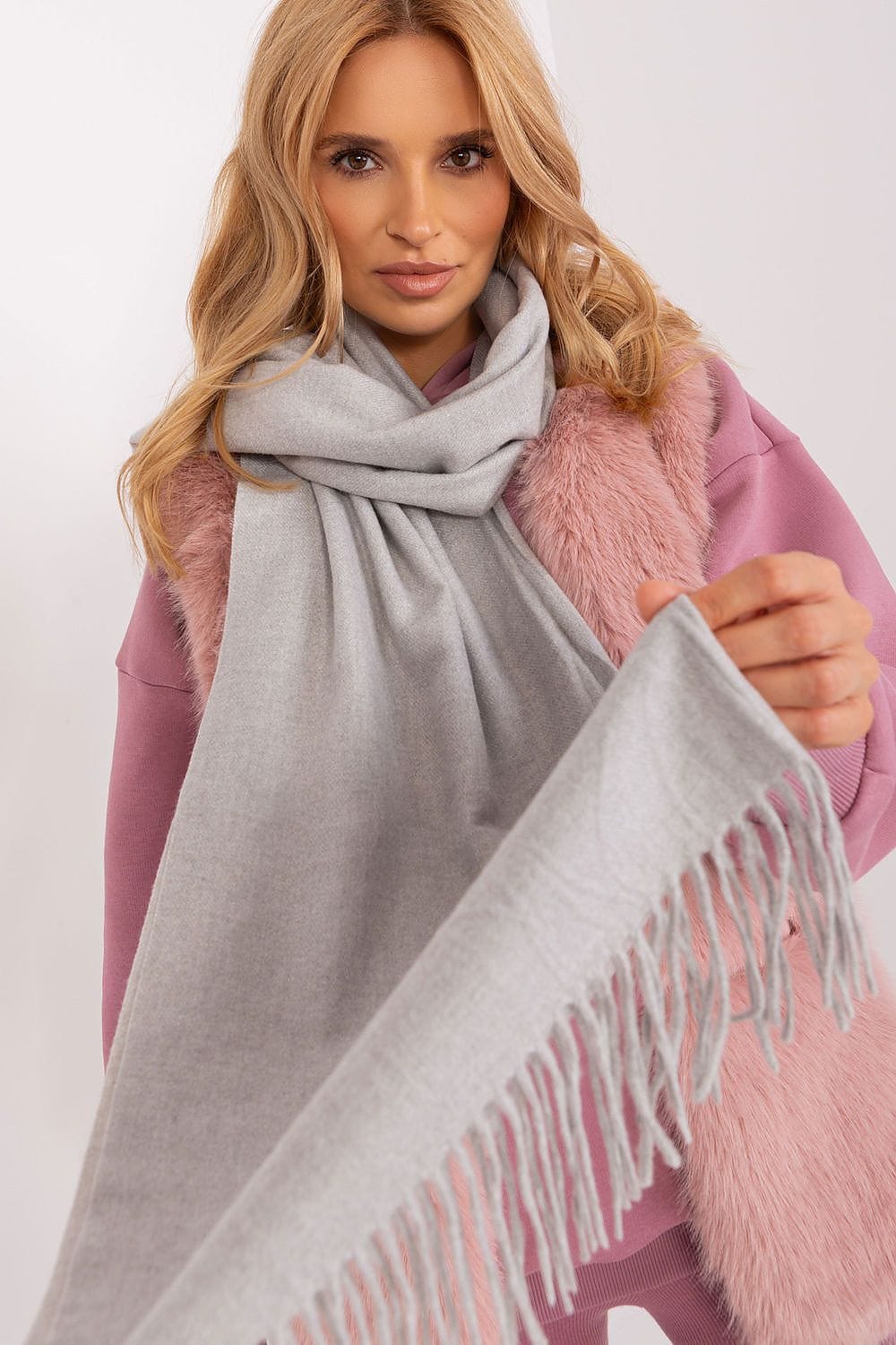 Women's Warm Long Scarf Tassels 196cm - ShalayeFashion