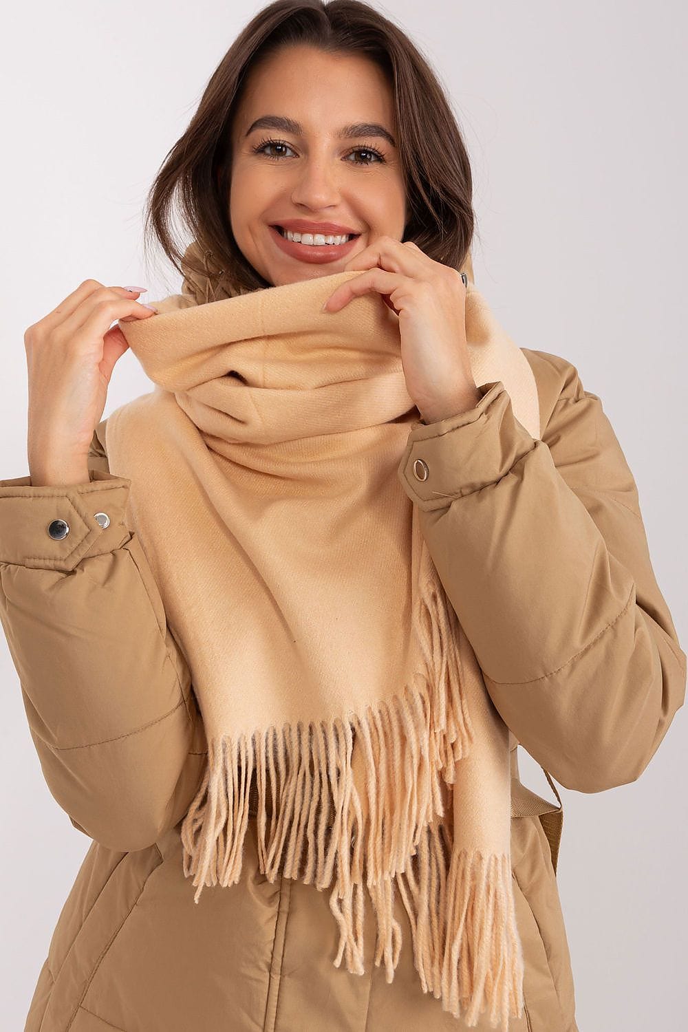 Women's Warm Long Scarf Tassels 196cm - ShalayeFashion