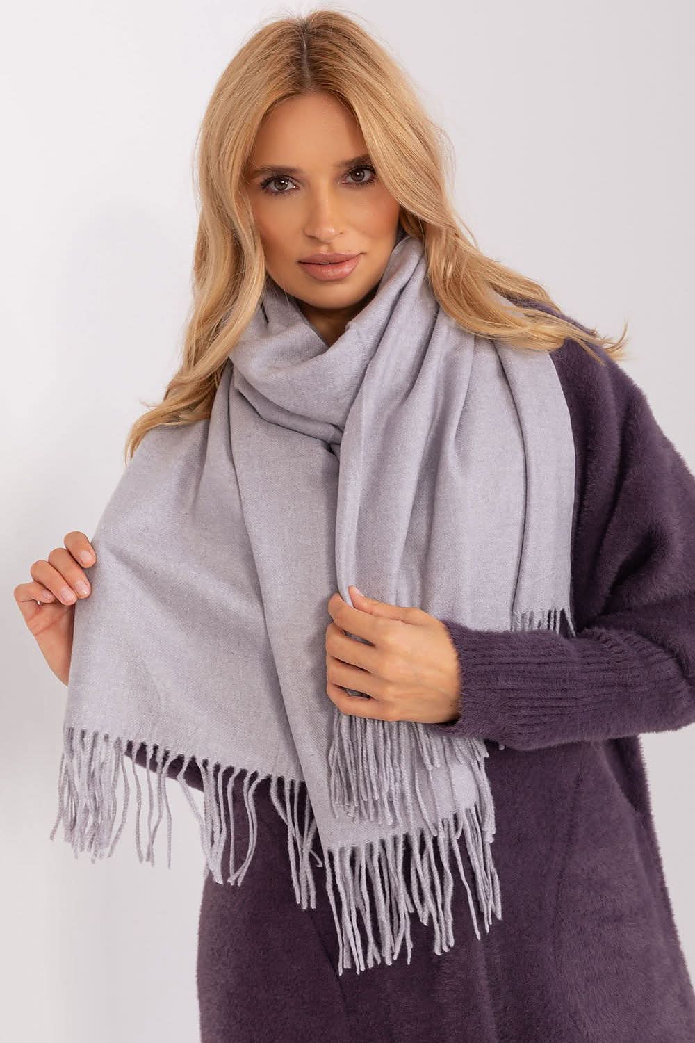Women's Warm Long Scarf Tassels 196cm - ShalayeFashion