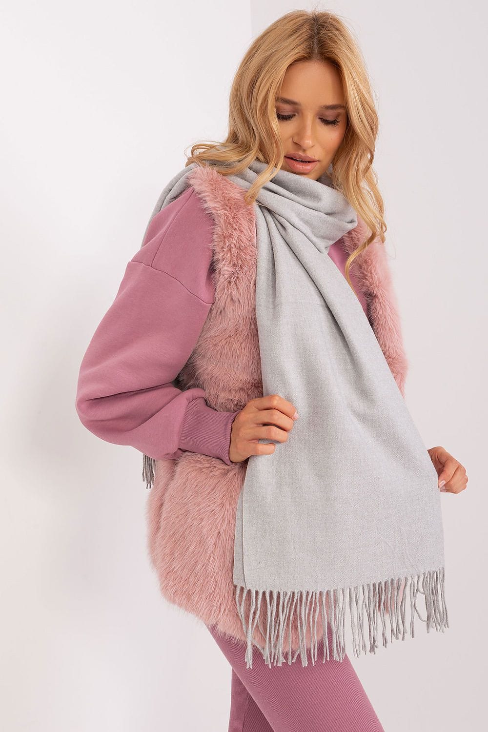 Women's Warm Long Scarf Tassels 196cm - ShalayeFashion
