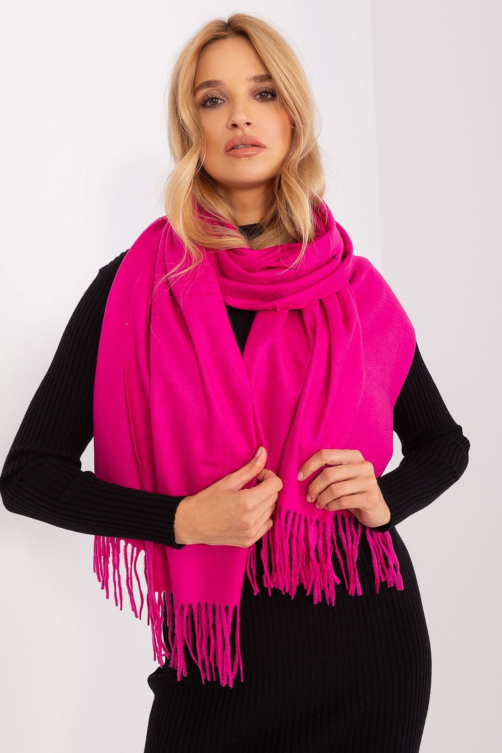 Women's Warm Long Scarf Tassels 196cm - ShalayeFashion