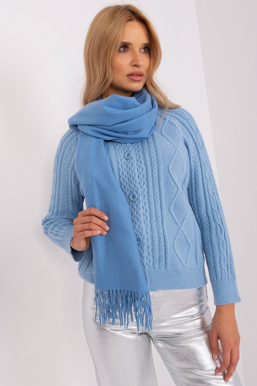 Women's Warm Long Scarf Tassels 196cm - ShalayeFashion
