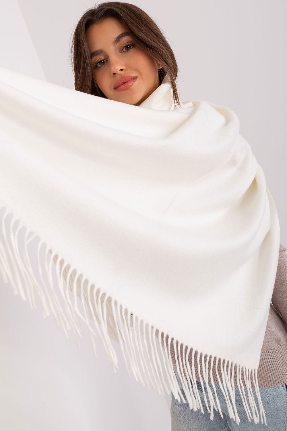 Women's Warm Long Scarf Tassels 196cm - ShalayeFashion