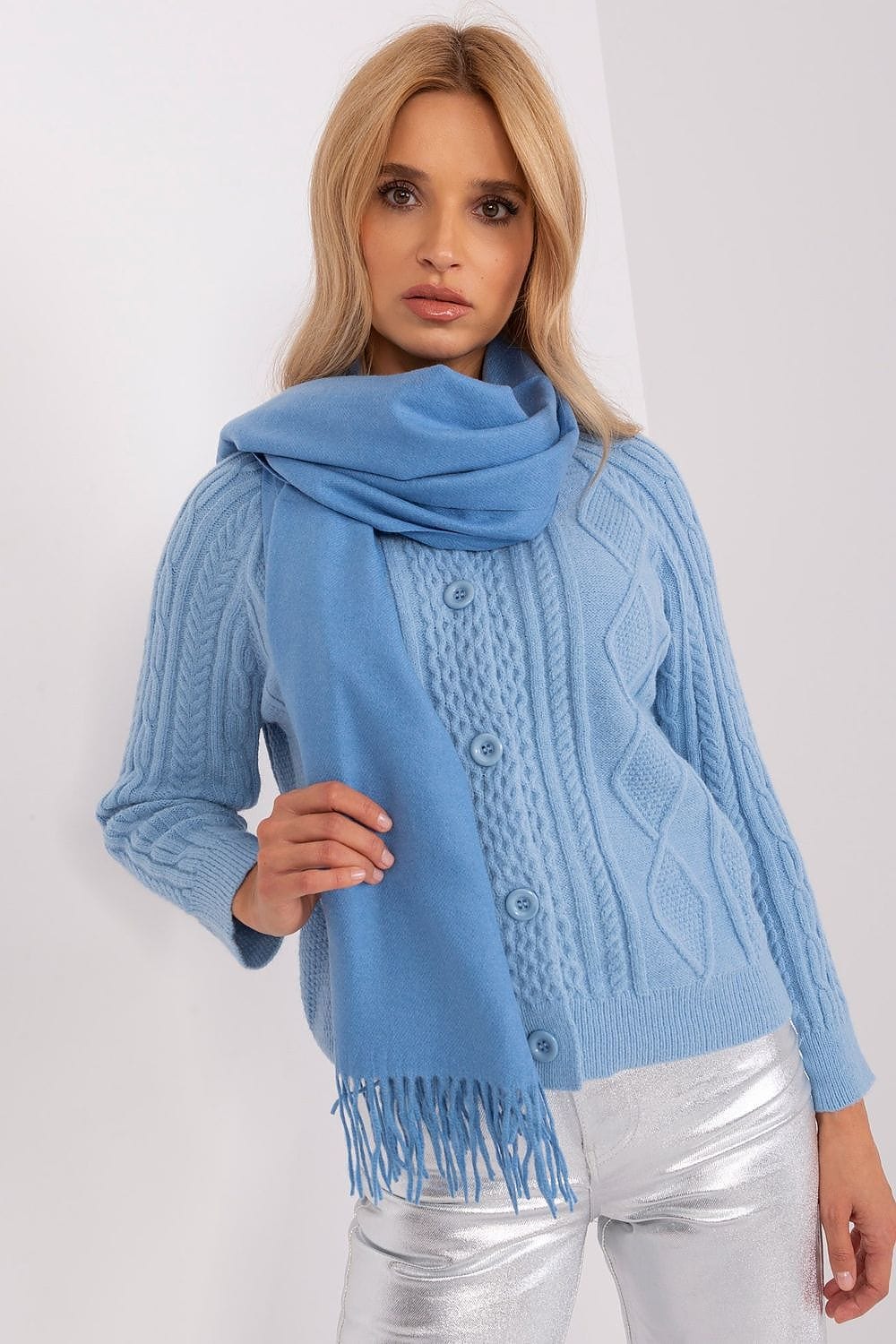 Women's Warm Long Scarf Tassels 196cm - ShalayeFashion