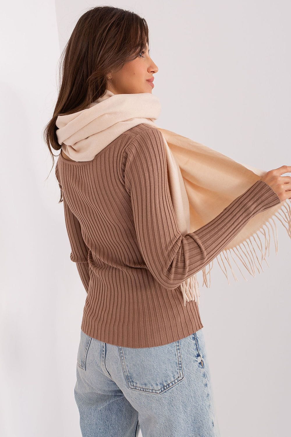Women's Warm Long Scarf Tassels 196cm - ShalayeFashion