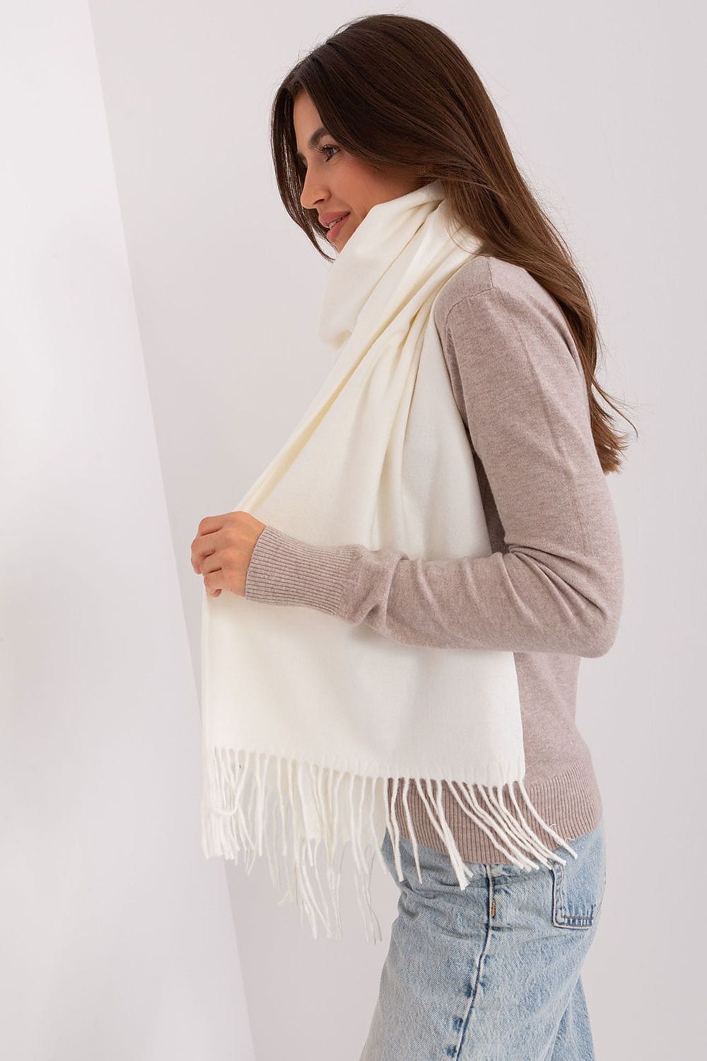 Women's Warm Long Scarf Tassels 196cm - ShalayeFashion