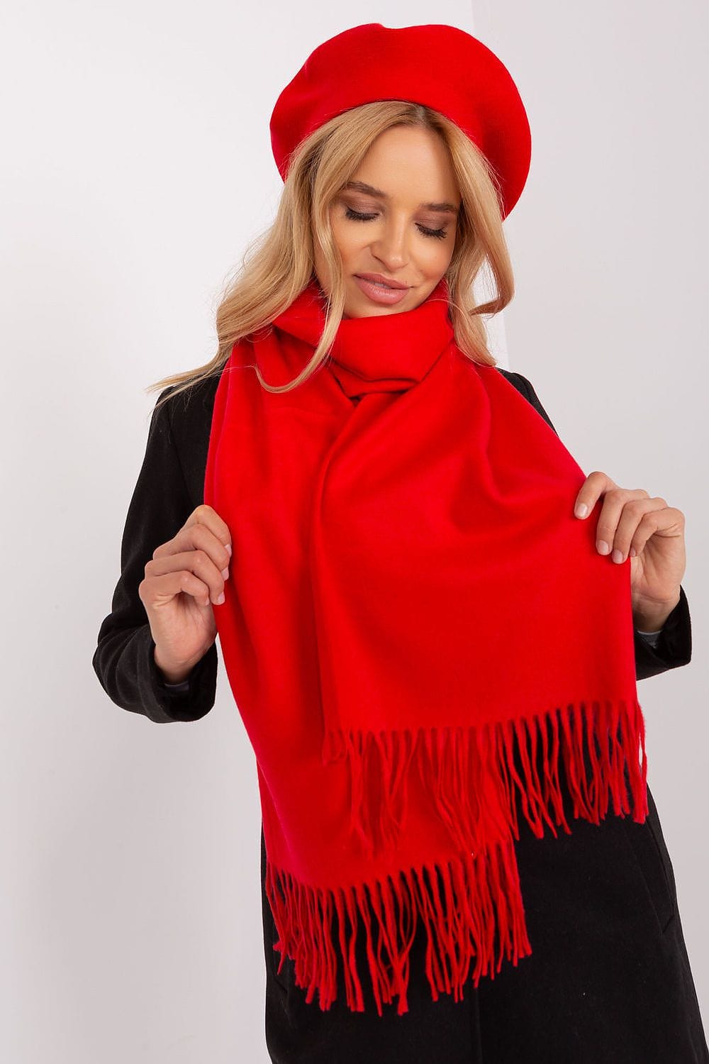 Women's Warm Long Scarf Tassels 196cm - ShalayeFashion