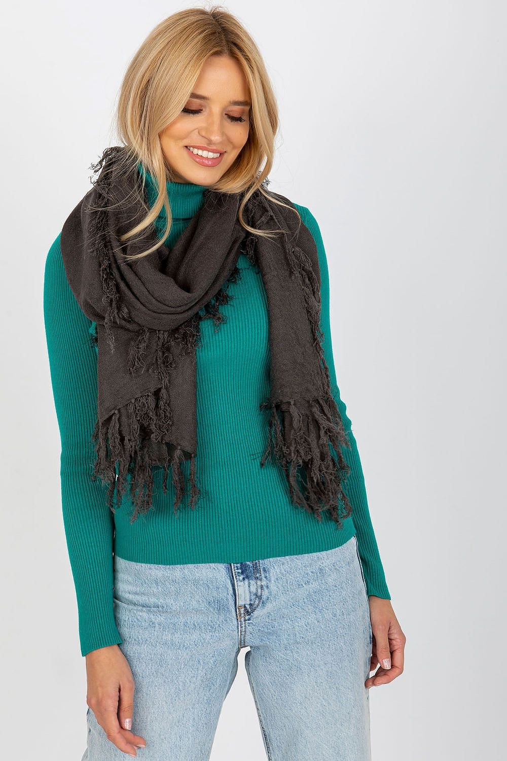 Women's Warm Scarf Tassels Long - ShalayeFashion