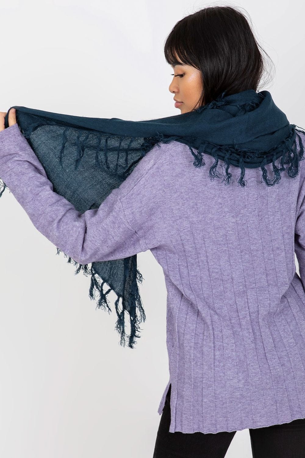 Women's Warm Scarf Tassels Long - ShalayeFashion