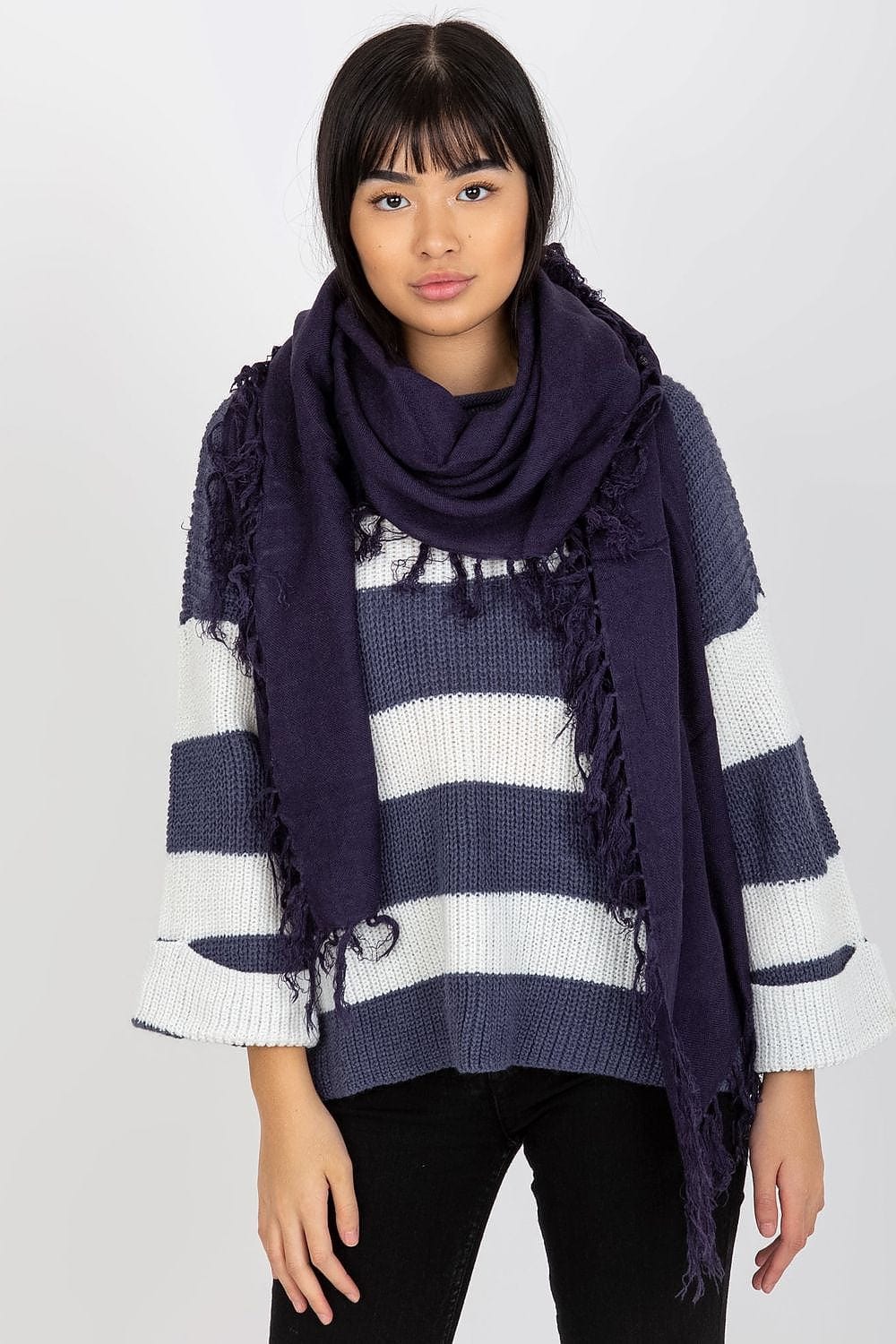 Women's Warm Scarf Tassels Long - ShalayeFashion