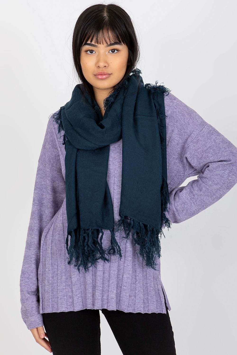 Women's Warm Scarf Tassels Long - ShalayeFashion