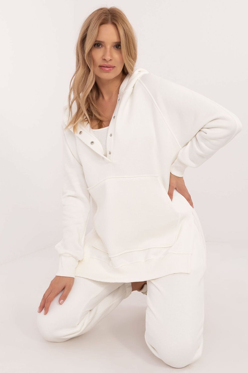 Women’s Warm Three Piece Melange Set - ShalayeFashion