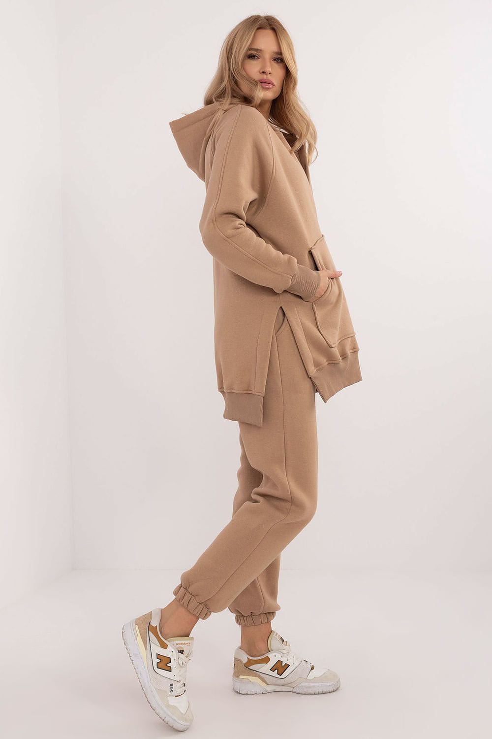 Women’s Warm Three Piece Melange Set - ShalayeFashion