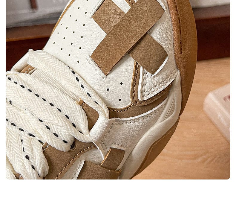 Women’s Wedge Heel Fashion Sneakers - ShalayeFashion